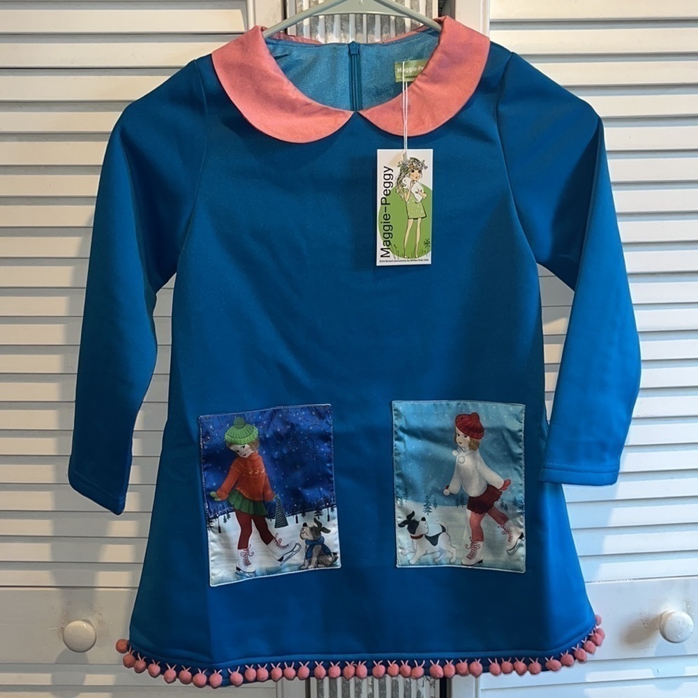Nwt Maggie Peggy Skating Girl Holiday - Picture 3 of 7
